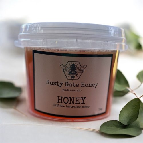 RUSTY GATE YELLOW BOX RAW HONEY 1KG