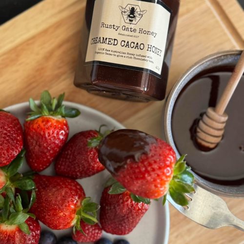 RUSTY GATE RAW CREAMED COCAO HONEY 400G